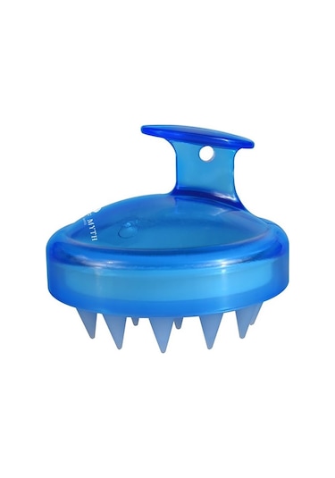 Land Of Myth LOM1033 Yumuşak Dişli Saç Derisi Masaj Şampuan Fırçası Mavi