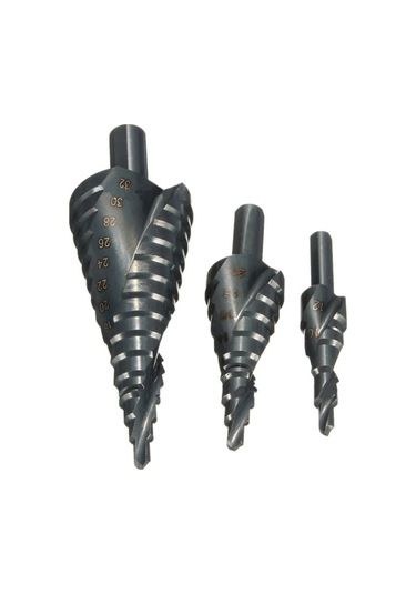 Hallow Hss Kademeli Matkap Ucu Seti Metal Koni 3 Adet 4 32 MM