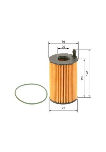 Volkswagen Touareg 3.0tdı 2011-2018 Bosch Yağ Filtresi Netparp7122