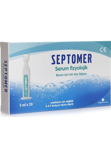 Septomer Serum Fizyolojik 5ML X 20 Flakon Spt-772252