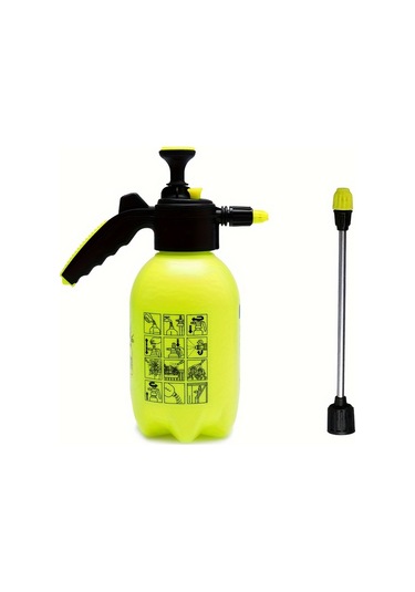 Tcherchı GQ85935 Uzun Boru Nozullu Hava Basınçlı Sulama Kabı 2 Parça Set Sarı