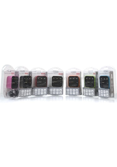 Dark Usb 2.0 Çoklu Kart Okuyucu Ve 3Xusb 2.0 Çoklayıcı Hub (Siyah)