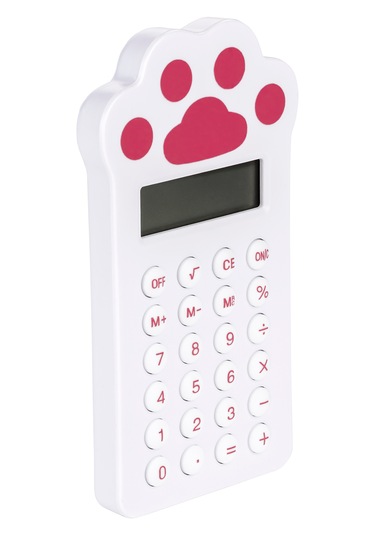 Hesap Makinesi - Pati Desen Beyaz