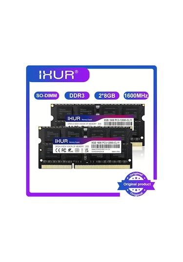 Globalbloom Ixur 8gb Ddr3 1600mhz Sodımm Dizüstü Bellek Ram Yükseltme Modülü