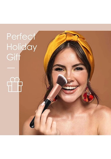 Reedark 14 Parçalık Profesyonel Makya Fırçası Seti - Fondöten, Allık, Göz Farı Ve Daha Fazlası İçin