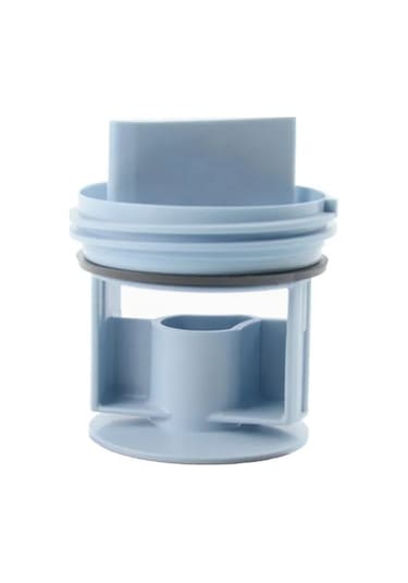 Siemens Wm14y741 Uyumlu Gri Çamaşır Makinesi Pompa Filtre Kapağı - Gri Uyumlu