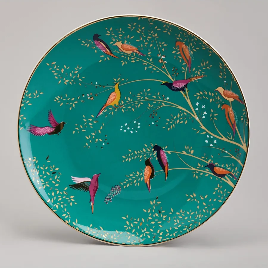 Lefard Golden Birds Meze Tabağı 20 Cm Porsel 335620044 Turkuaz