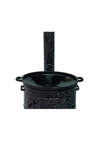 Conforde Emaye İki Kapaklı Mangal, Saç Kavurma Ve Kamp Sobası