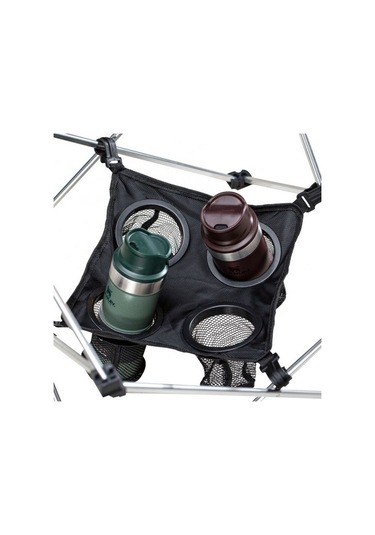 Kamp Masa Katlanabilir Bardaklıklı - Portatif - Çantalı