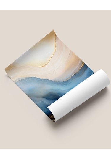 Çerçevesiz Poster Dijital Baskı Dalga - 50x70