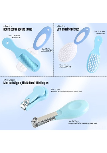 Vkemall Bebek Bakım Seti 9 Parça: Burun Aspiratörü, Tırnak Makas, Elektrikli Termometre, Tarak, Saç Çekiç Ve Diğer Temizlik Gereçleri - Yumuşak Pp Tüy Ve Güvenli Malzeme İle Vkemall Bebek Bakım Seti 9 Parça: Burun Aspiratörü, Tırnak Makas, Elektrikli Termometre, Tarak, Saç Çekiç Ve Diğer Temizlik Gereçleri - Yumuşak Pp Tüy Ve Güvenli Malzeme İle