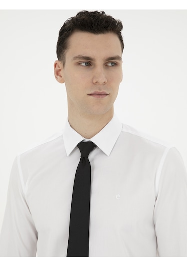 Pierre Cardin Erkek Beyaz Gömlek Basic 50286102-vr013