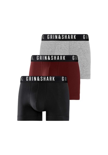 Grınshark Likralı 3'lü Kutu Premium Erkek Boxer