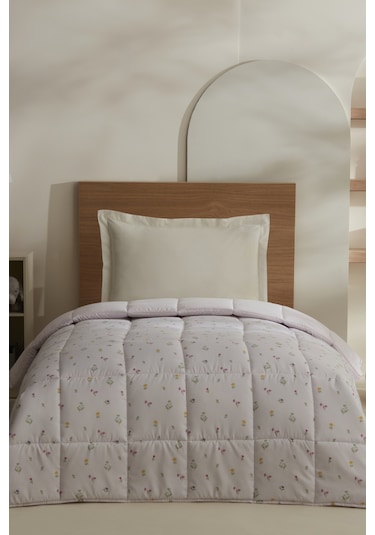 Karaca Home Young Flowery Tek Kişilik Baskılı Yorgan Çok Renkli