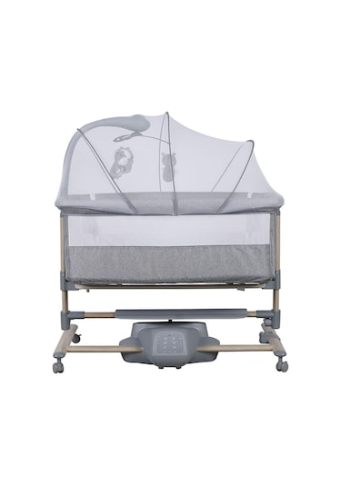 Prego Carmela Elektrikli Anne Yanı Beşik - Gri