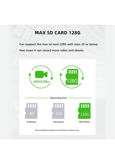 Gajeena Üç Kameralı Araba Sürücü Kaydedici - 1080p Gece Görüşü, 3 İnç Ekran, Wıfı İzleme, 170 Geniş Açı, 12mp Piksel