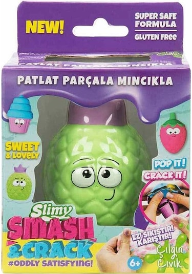 Slimy Patlat Pop-it 55 Gr - Ananas Slime