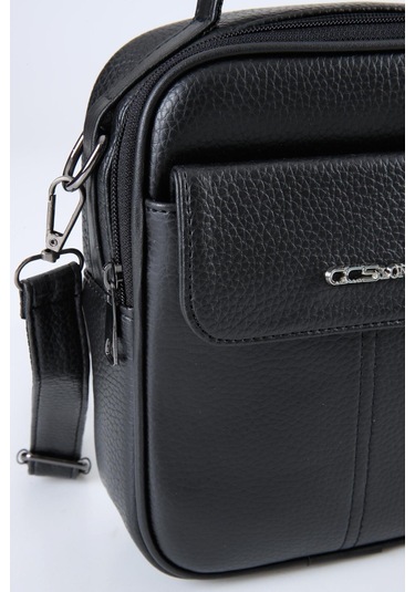 Siyah Erkek El Ve Omuz Çanta 31498 Siyah