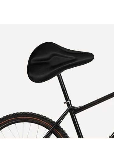 Suntek Yetişkin Cruiser Bisiklet Için Sele Siyah Nefes Stil-a Siyah