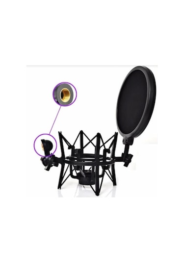 Lastvoice Sh-101 Pop Filter'li Shock Mount