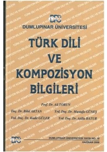 Türk Dili ve Kompozisyon Bilgileri 2.El