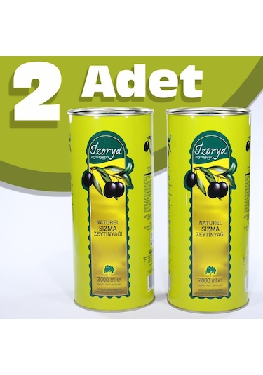 Naturel Sızma Mut Zeytinyağı 2 x 2 L