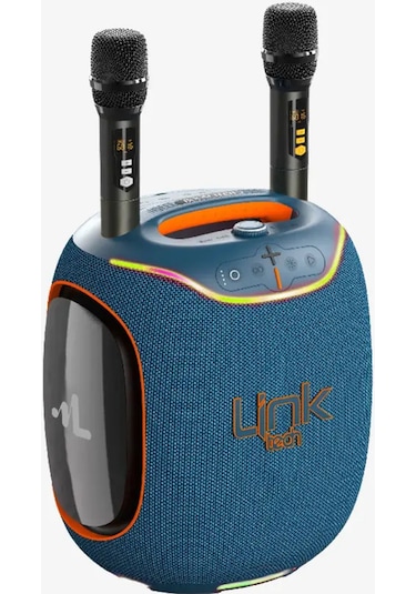Linktech M424 Premium Çift Mikrofonlu 300w Ekstra Bas Bluetooth Hoparlör
