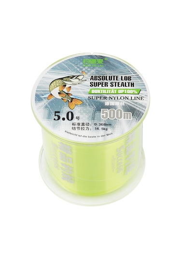 Reedark 500 Metre Yeşil 5.0 Numara Dayanıklı Nilon Balıkçılık İpi - Aşınma Direnci, Hızlı Su Girişi Ve Yüksek Gerilim Dayanımı