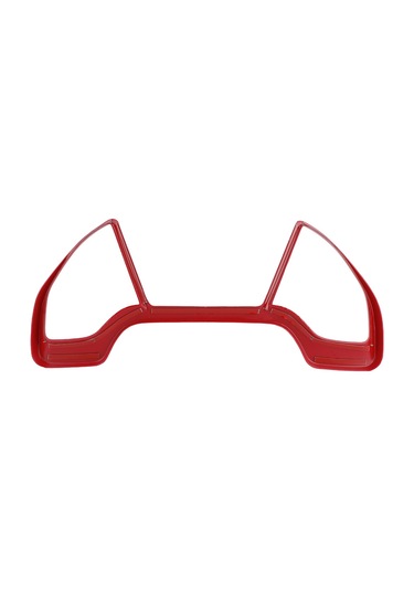 Reedark Honda Civic 10. Nesil 2016-2018 Abs Dashboard Dekorasyon Çerçevesi - Kırılmaya Dayanıklı, Parlak Kırmızı Desen, Kolay Kurulum, İç Dekor Güncelleme