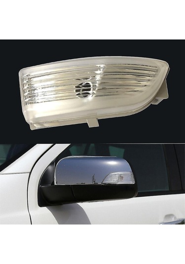 Yifomall Ford Everest & Ranger T6 Sol Yan Ayna Sinyal Lamba Kapağı - Abs Malzeme, Kolay Montaj