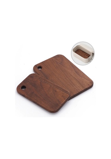 Tcherchi Kahverengi Kamp Kesme Tahtası Kahverengi