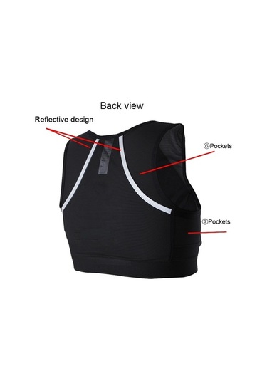 Trendooze Yürüyüş Yeleği Sporları Sırt M Koşu Doğa Çantası Çantası Çantası Binme Bd Çok Renkli