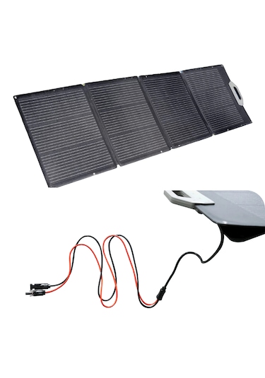 Taşınabilir Güneş Paneli 400w - Ip67 Su Geçirmez - 3 Açılı Ayar - Katlanabilen Güneş Enerjili Şarj Cihazı Sp400