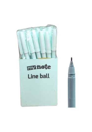 Mynote Line Ball 50'li Pp Kutu Pastel Yeşil Yeşil