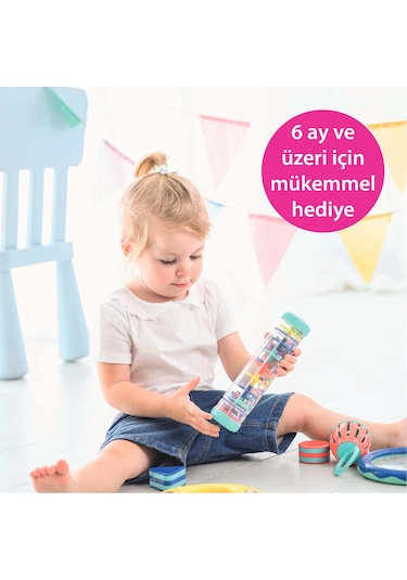 Rossie Yağmur Sesi Duyusal Çıngırak Renkli