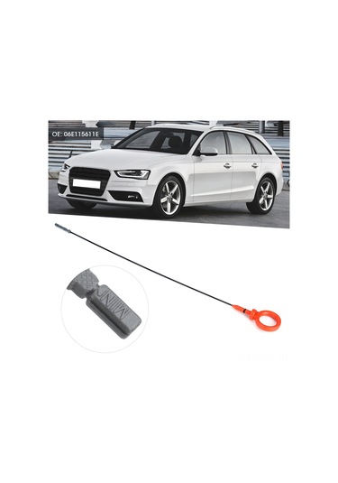 Wezone Audi A4/a6/a8 2003-2011 Yağ Seviye Ölçer - Oe 06e115611e, Abs+metal, Kontaminasyonu Engeller, Kolay Kurulum