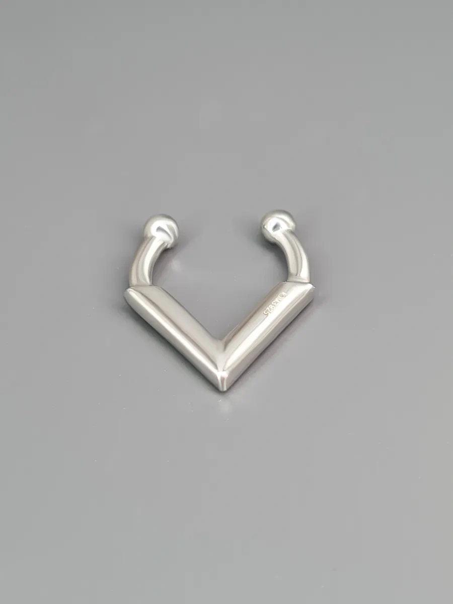 Markiz Septum Takı Taklidi, Koku İçin Gümüş 925 71448460 Gri