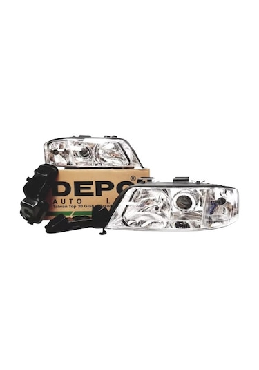 Audi A6 C5 Yıl 1997-1999 Arası Depo Sol Far 4b0941029m