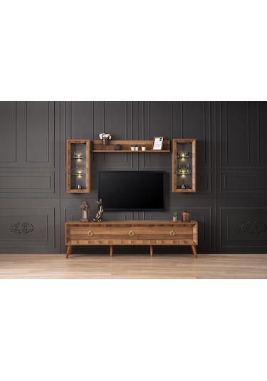 Pera Tv Ünitesi Kahverengi