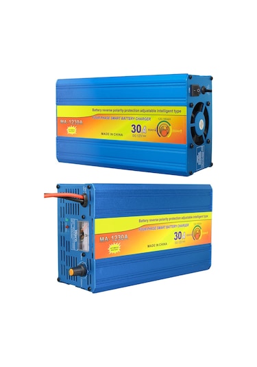 Powermaster 12 Volt 30 Amper Akıllı Akü Şarj Cihazı
