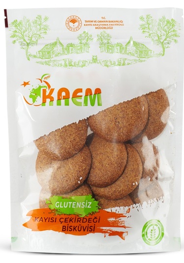 Glutensiz Kayısı Çekirdeği Bisküvisi 150 Gr