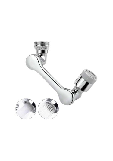 Bfs Mutfak Musluk Başlığı 1080 Derece Dönebilir Oynar Başlıklı Musluk Aparatı Çok Renkli