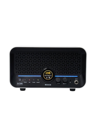 Mooer F15ilıswh Şarjlı Akıllı Gitar Amfisi Snowfall White