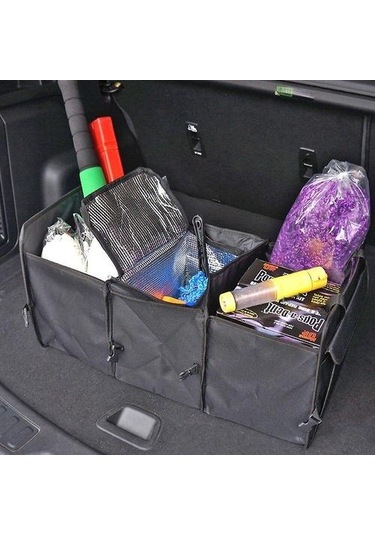 Katlanabilir Bagaj Odası Kutusu - Siyah