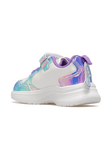 BUCKHEAD Bright Kız Çocuk Hafif Işıklı Sneaker Spor Ayakkabı 25k Buck3041 Pk Gümüş GÜMÜŞ