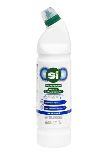 Si Senin İçin Doğal Çamaşır Suyu Oksijenli 1 Lt Tekli