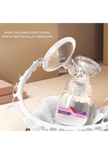 Diamond Mama Elmas Anne Elektirikli Gögüs Pompası Çiftli Mz-608t