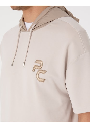 Pierre Cardin Erkek Taş Sweatshirt 50302613-vr049 Taş