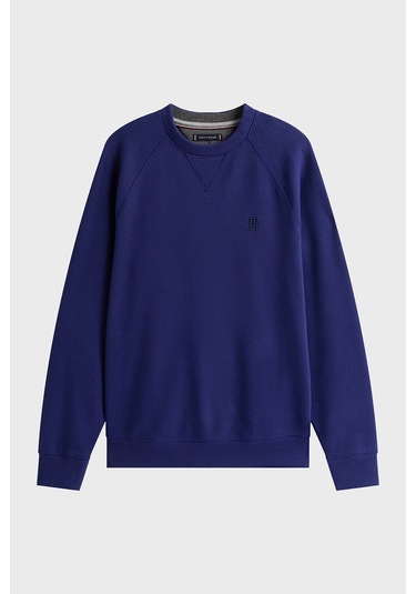 Tommy Hilfiger Erkek Sweat Mw0mw39397 C7g Mavi Mavi Tommy Hilfiger Erkek Sweat Mw0mw39397 C7g Mavi Mavi