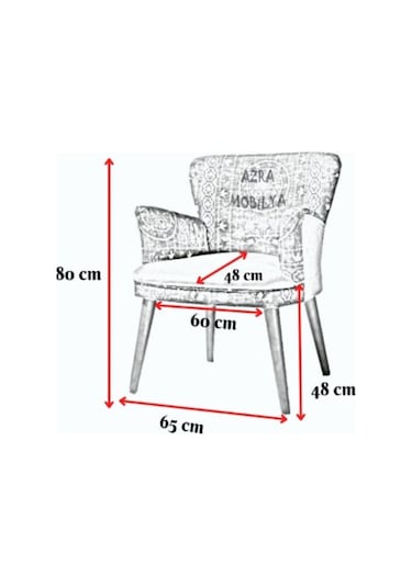Azra Mobilya Punch- 3lü Koltuk Set - Tekli Koltuk Puf Seti - Berjer Tekli Koltuk - Punch Işlemeli Lale